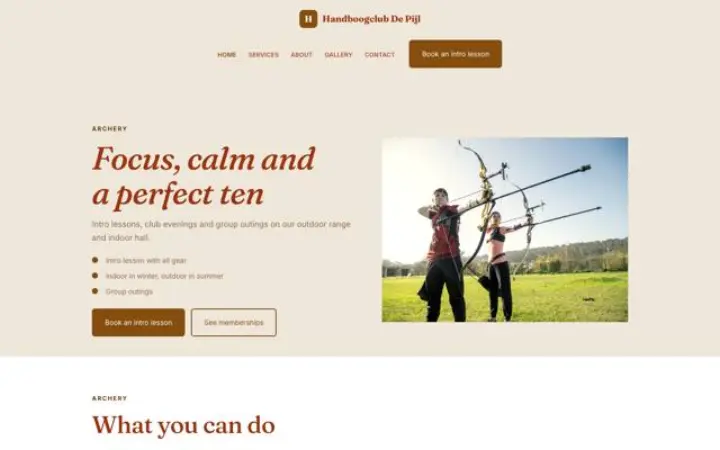 Tema Handboogclub De Pijl
