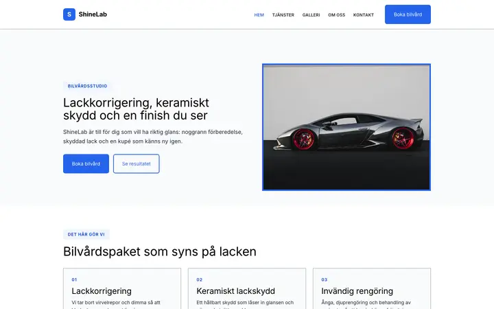 Tema ShineLab