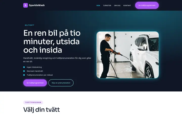 Tema SparkleWash
