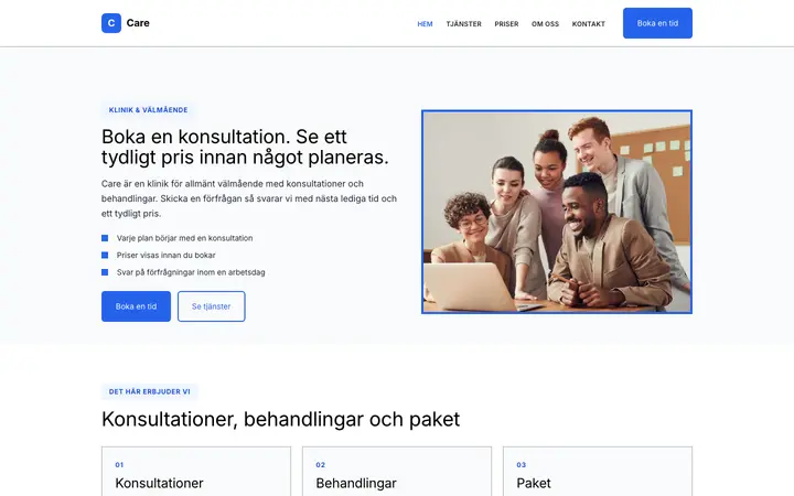 Kontaktformulär