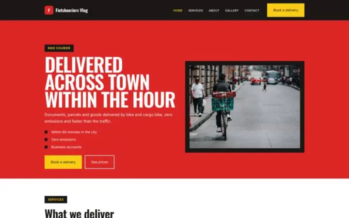 Tema Fietskoeriers Vlug