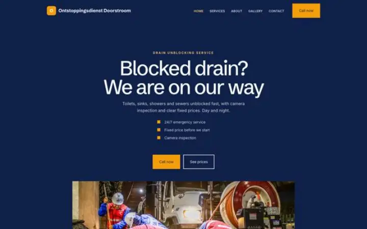 Tema Ontstoppingsdienst Doorstroom